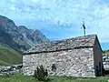 Chapelle du refuge du Roc de la Pêche