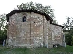 Arrière (mur du chœur)