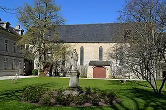 La chapelle. Vue sud.