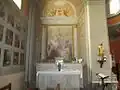 La chapelle gauche.