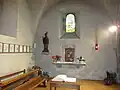 La chapelle gauche