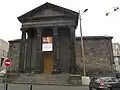 Vue extérieure et affiche de l'exposition «&nbsp;Voir la ville 2012&nbsp;»