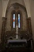 Chapelle décorée.
