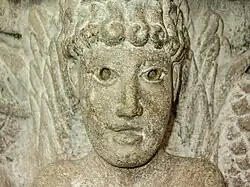 Tête d'un Atlante.