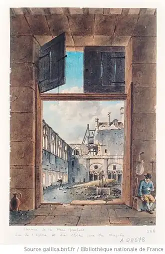 Chapitre du couvent des Carmes de la place Maubert.