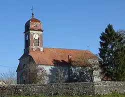 Église vue avant.