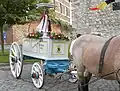 L'attelage au départ