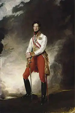 Portait de l’archiduc Charles peint par Thomas Lawrence en 1819