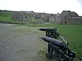Canon à l'intérieur du fort