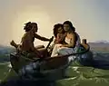 Indian Family on San Francisco Bay (sans date), Oakland Museum of California
