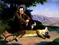 Peter Quivey and the Mountain Lion (1857), musée des Beaux-Arts de San Francisco