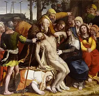 Charles Dorigny, Le Christ descendu de la Croix (XVIe&nbsp;siècle).