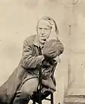 Portrait de Victor Hugo ; 1853, Marine Terrace, Jersey.