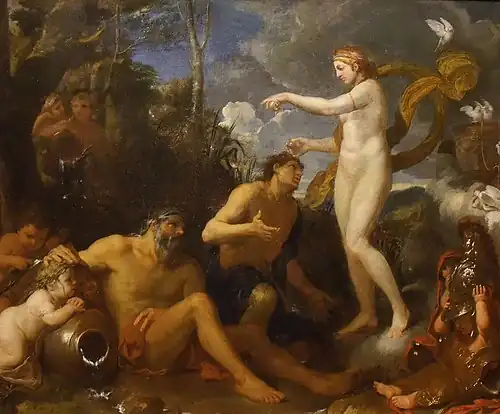 La Déification d'Énée (1642-1645),musée des beaux-arts de Montréal.