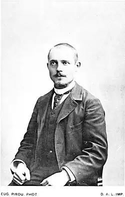 Charles Péguy. Photo d’Eugène Pirou.