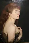 Portrait de jeune femme rousse (1889), Paris, musée d'Orsay.
