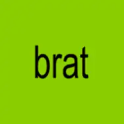 Description de l'image Charli XCX - Brat (album cover).png.