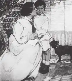 Algy, 1905. Illustration pour Helen Hay Whitney, Verses for Jock and Joan, The Hyde Collection, Glens Falls, New York