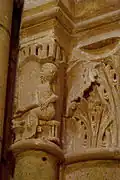 Chapiteau historié des grandes arcades du nord.