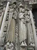 Ébrasement de gauche : jeune roi (copie), rois