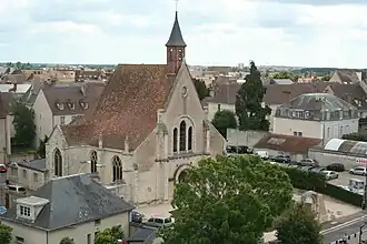 Vue aérienne.