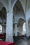 La salle des ventes.