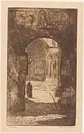 Porte de l'Officialité, Rijksmuseum Amsterdam, 1888-1931