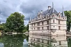 Château d'Azay-le-Rideau (XVIe siècle), en France.