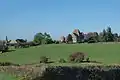 Le château vu depuis le sud-est.