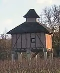Colombier classé dans le Château Lagrézette.
