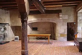 La salle basse.