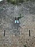 Détail de mur.