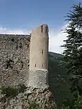 Tour du château en juillet 2023