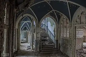 Le grand escalier (2017).