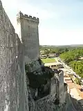 Vue depuis les remparts, 2012.