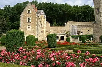 Le jardin intérieur.