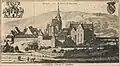 Église et château de Court-Saint-Étienne.