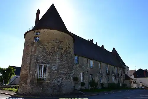 La façade nord.