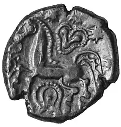 Monnaie gauloise, musée de l'Ardenne.