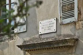 Maison natale de Jean Dupotet.