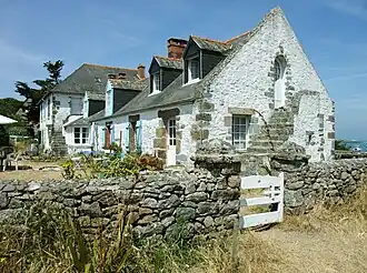 La maison du peintre Marin Marie à Chausey.