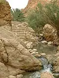 Oued s'écoulant vers le village.