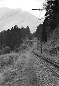 Ancienne halte d'Artigue Ardoune en 1965.