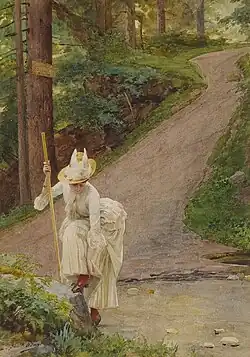 Chemin de la cascade.