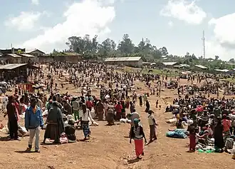 Marché de Chencha.