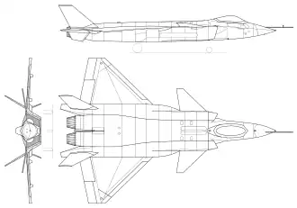 vue en plan de l’avion