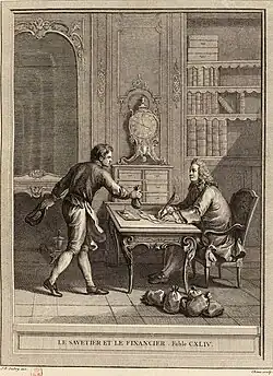 Image illustrative de l’article Le Savetier et le Financier