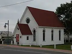 L'église unie St John.