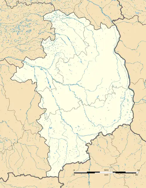 voir sur la carte de Cher