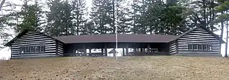 Cherry Springs Picnic Pavilion.